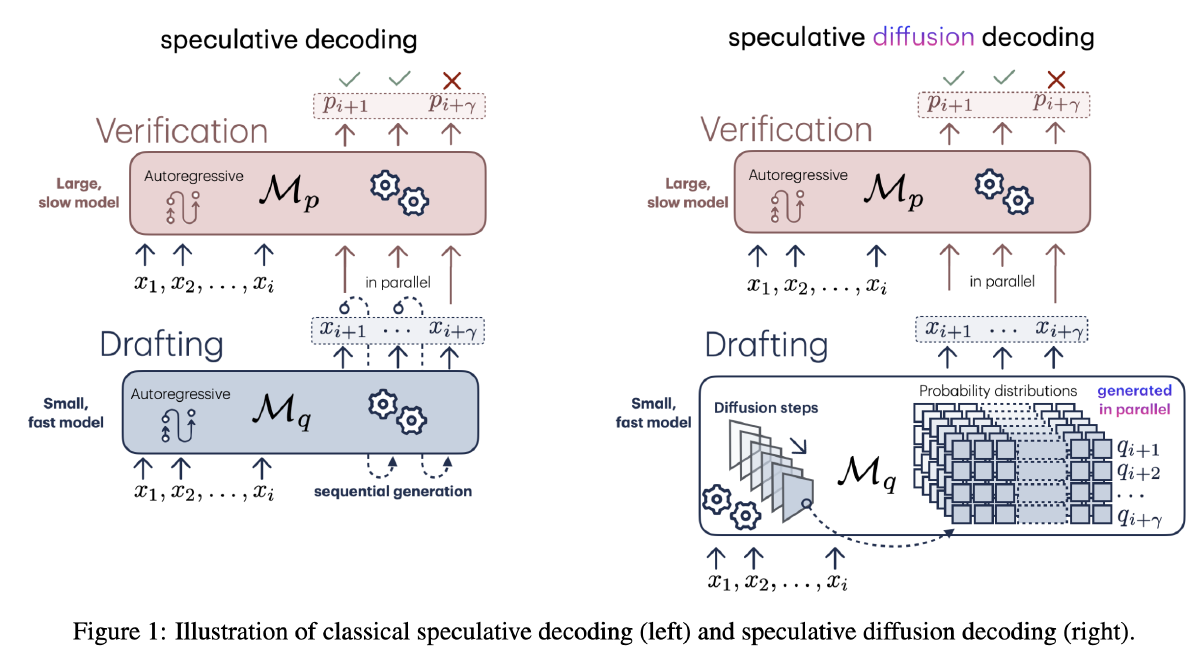 SpecDiff：使用扩散模型作为Draft模型